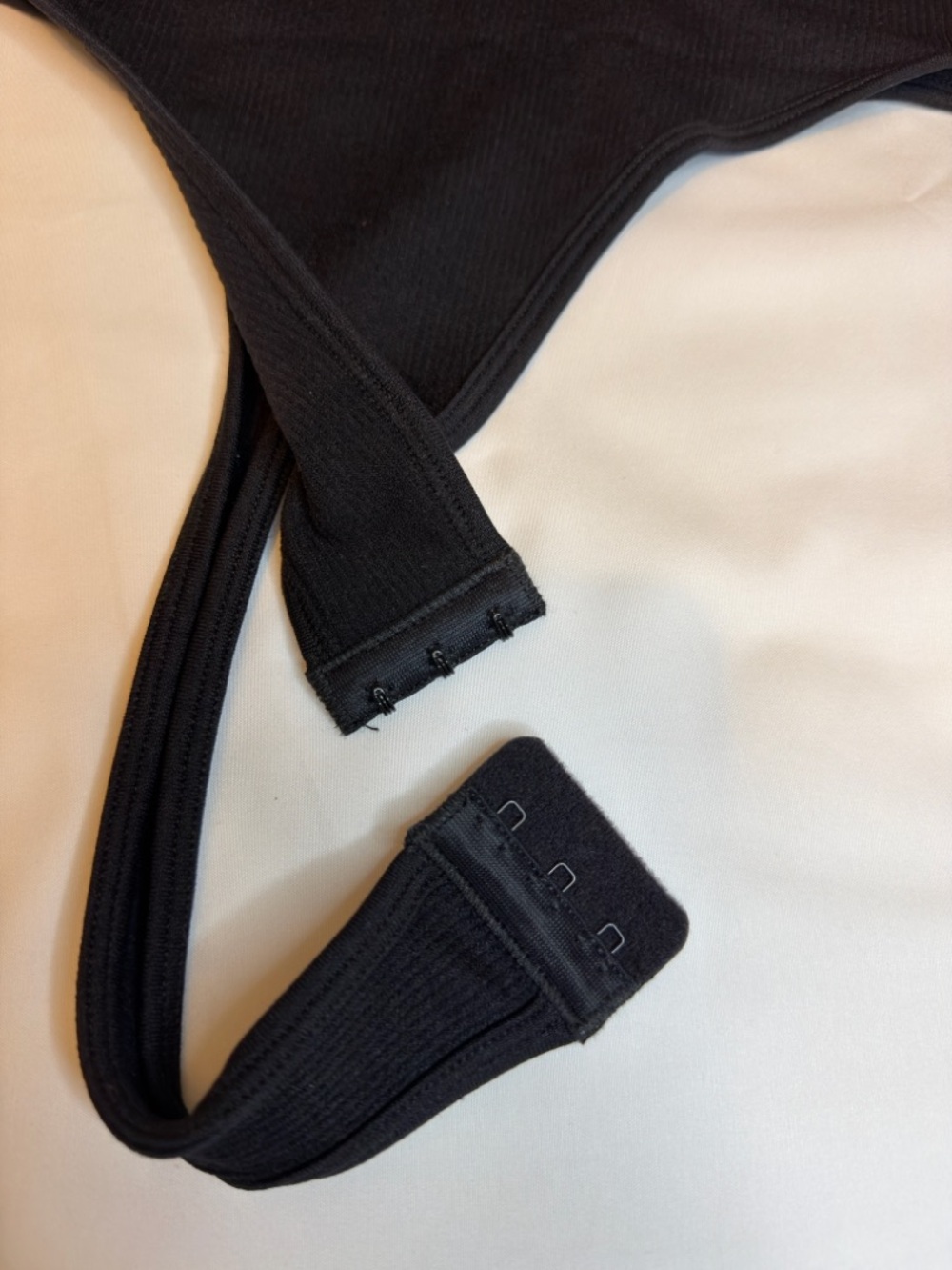 Black Bodysuit w/Zipper - Picture 5 of 9
